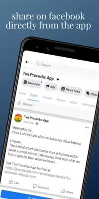 Twi Proverbs android App screenshot 2