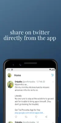Twi Proverbs android App screenshot 3