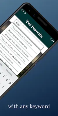 Twi Proverbs android App screenshot 4